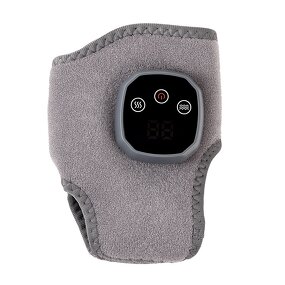 Foot Ankle Massager - Portable Hot Compress Vibration USB Rechargeable Strap