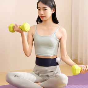 Waist Massage Belt - 3 Level Red Light Hot Compress Abdominal Back Support