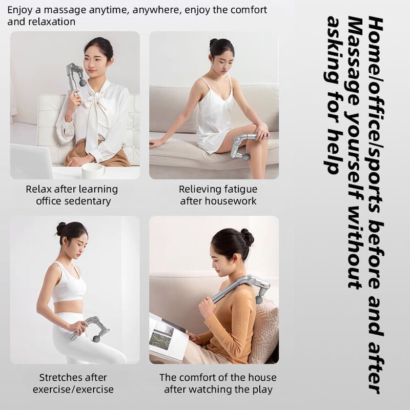 Fascial Massage Gun - Professional Power Deep Tissue Hamstring Shoulder Knots