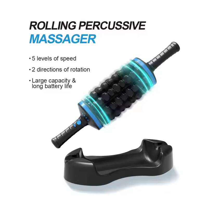 Percussive Massage Gun - Portable Gym Rechargeable Body Muscle Relax Tool
