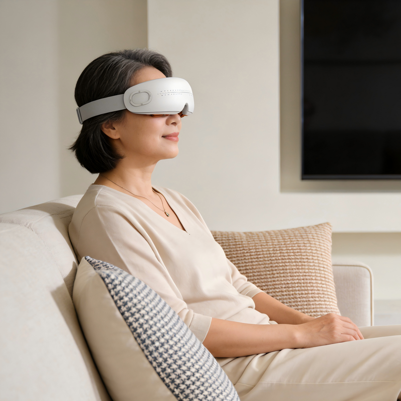 Steam Eye Massager - 2025 Atomization Music Heat Mist Dry Eyes Relief Tool