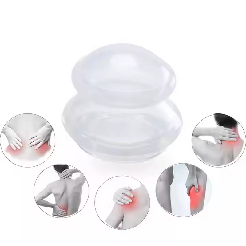 Silicone Cupping Set - Anti-Cellulite Vacuum Reusable Full Body Massage Cups