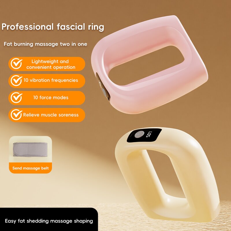 Full Body Fascia Ring - Multifunctional Vibration Back Waist Massage Belt Tool