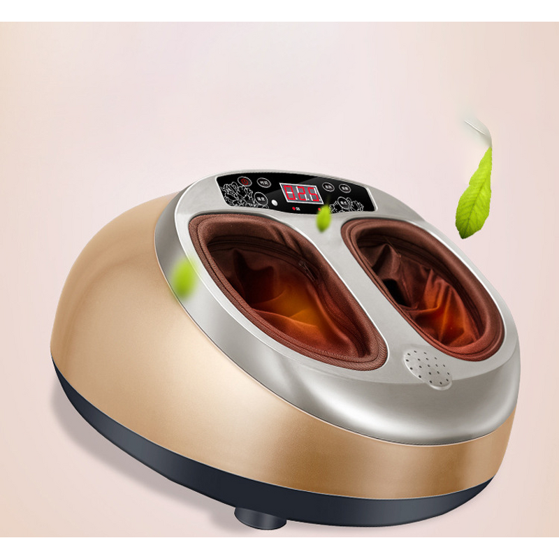 Electric Foot Massager - Heated Shiatsu Air Pressure Kneading Therapy Tool