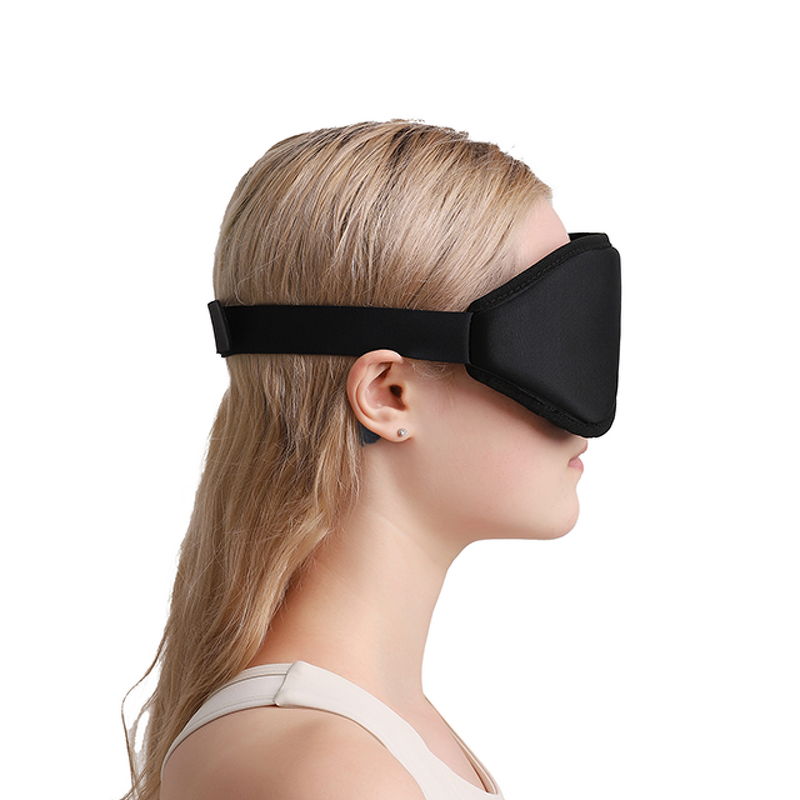3D Sleep Mask - Leica Fabric Comfortable Blackout Weighted Eye Cover