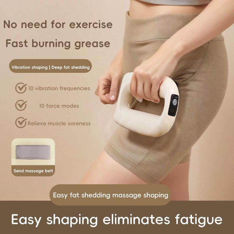 Vibrating Massage Ring - Wholesale Portable Deep Tissue Handheld Magic Belt Tool