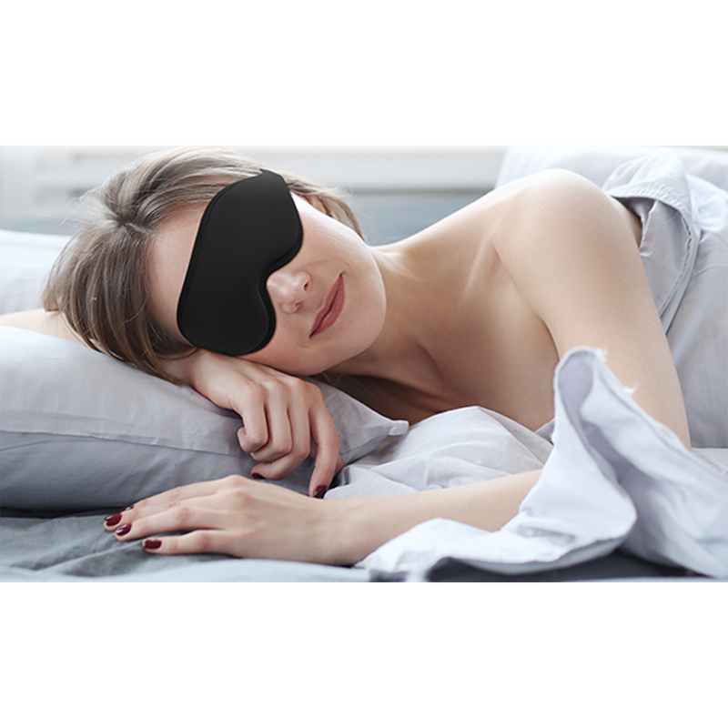 3D Eye Mask - Wholesale Custom Knit Soft Spandex Dark Circle Elimination Tool