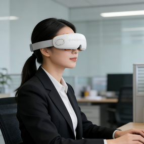 Portable Eye Massager - Vibration Nano Sprayer Moisturizing Dry Eyes Relief