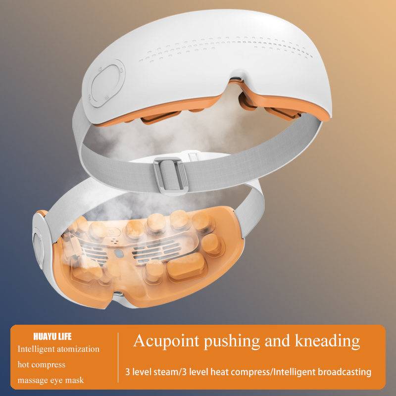 3D Eye Massager - Intelligent Shiatsu Atomization Timing Heat Compression Tool