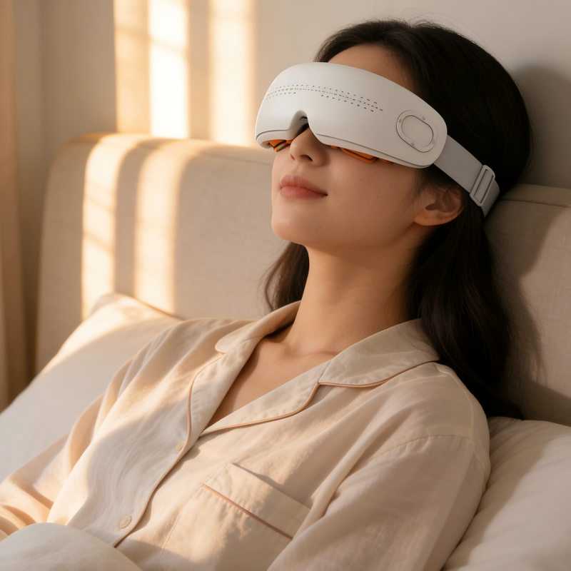 Eye Spa Mist Massager - Water Spray Custom Logo 3D Vibration Steam Heat Tool