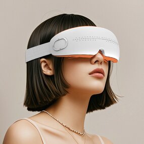 Children's Eye Massager - Rechargeable Atomizing Steam Moisturizer Protective Mask