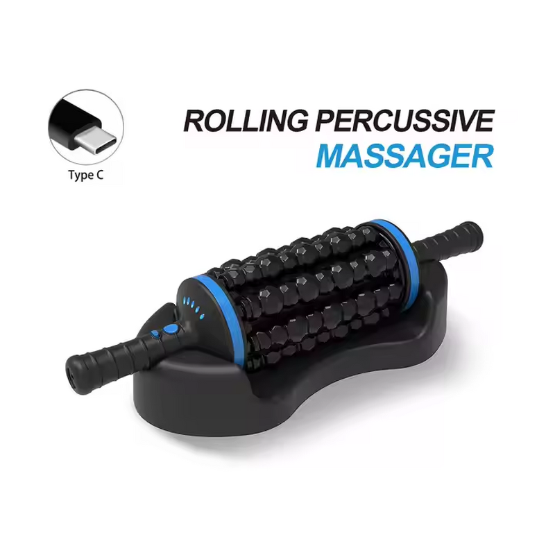 Percussive Massage Gun - Portable Gym Rechargeable Body Muscle Relax Tool