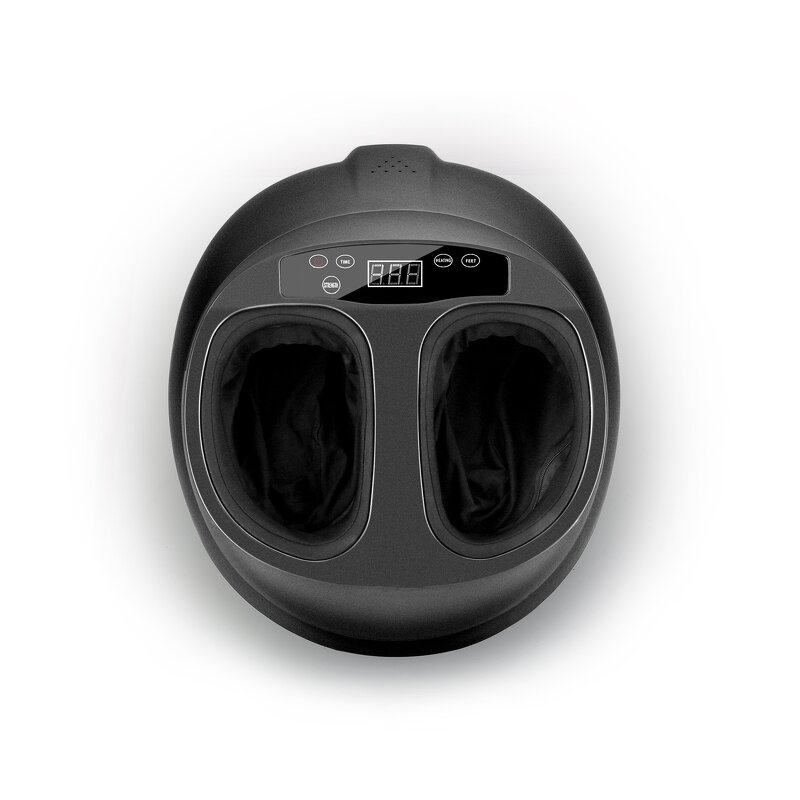 Electric Foot Massager - Heated Shiatsu Air Pressure Kneading Therapy Tool