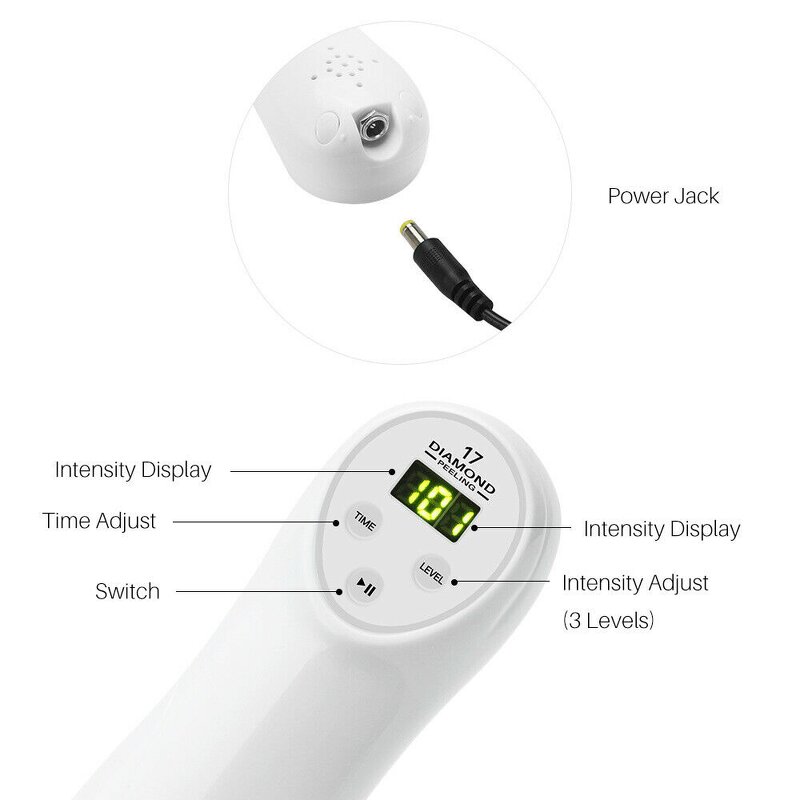 Microdermabrasion Machine Manufacturer - SC-180 Professional Portable Diamond Peel Big Suction