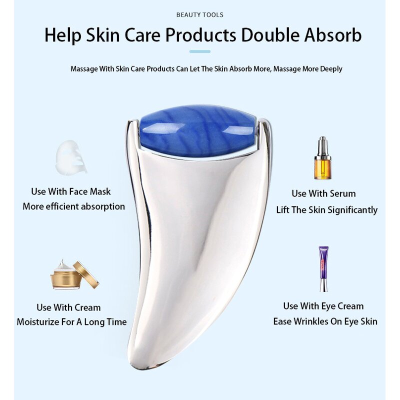 Jade Roller Manufacturer - with Meridian Massage Stick Acupressure Acupoint Pen