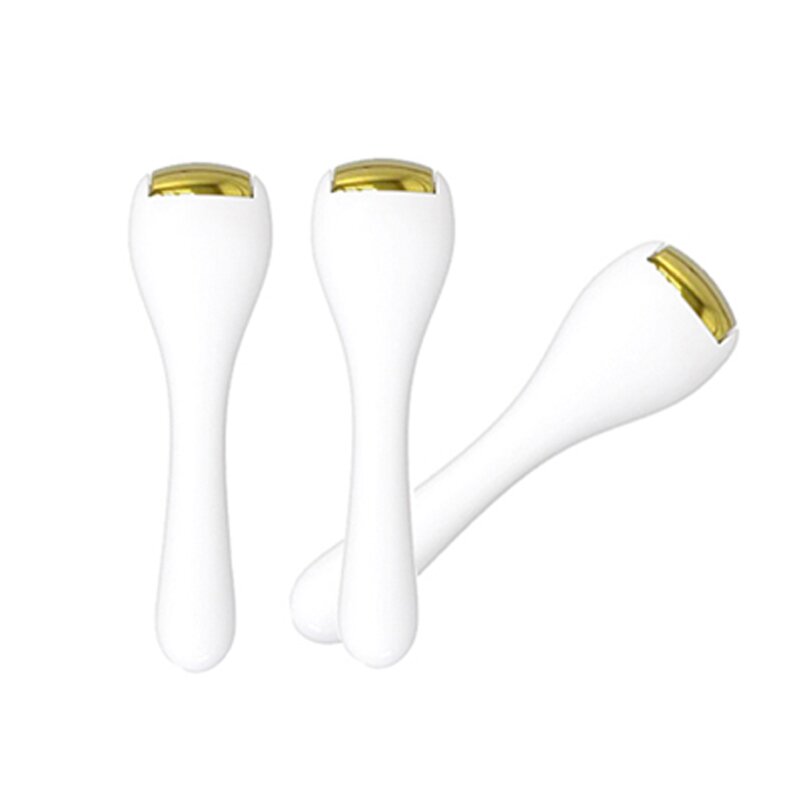 Face Massager Manufacturer - Mini 24k Gold Plated Eyes Lips Yoga Roller for Fine Lines