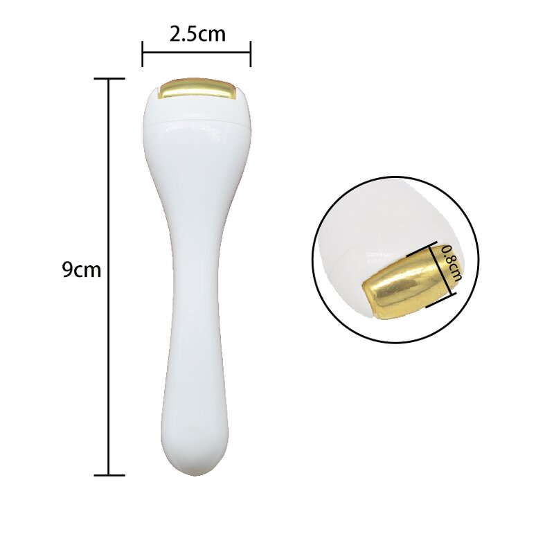 Eye Massager Manufacturer - Portable Gold Mini Eyes Cool Roller for Eye Puffiness