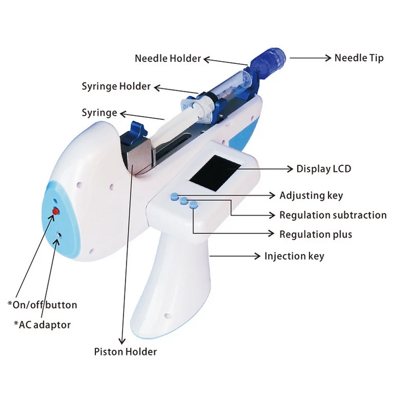 Meso Gun Manufacturer - US Plug Anti-Aging & Whitening Vacuum for Face Wrinkle Remover
