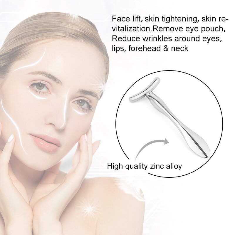 Facial Massage Tool Manufacturer - Custom Logo Gold Metal Eye Cream Cosmetic Spatula