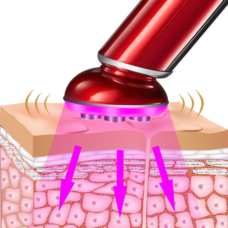 LED Light Therapy Face Massager Manufacturer - Hot Selling with LCD Screen Beauty Device EU