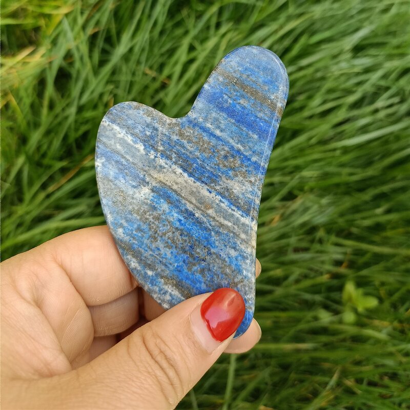 Guasha Packaging Manufacturer - Custom Natural Heart Shape Different Color Scraping Board