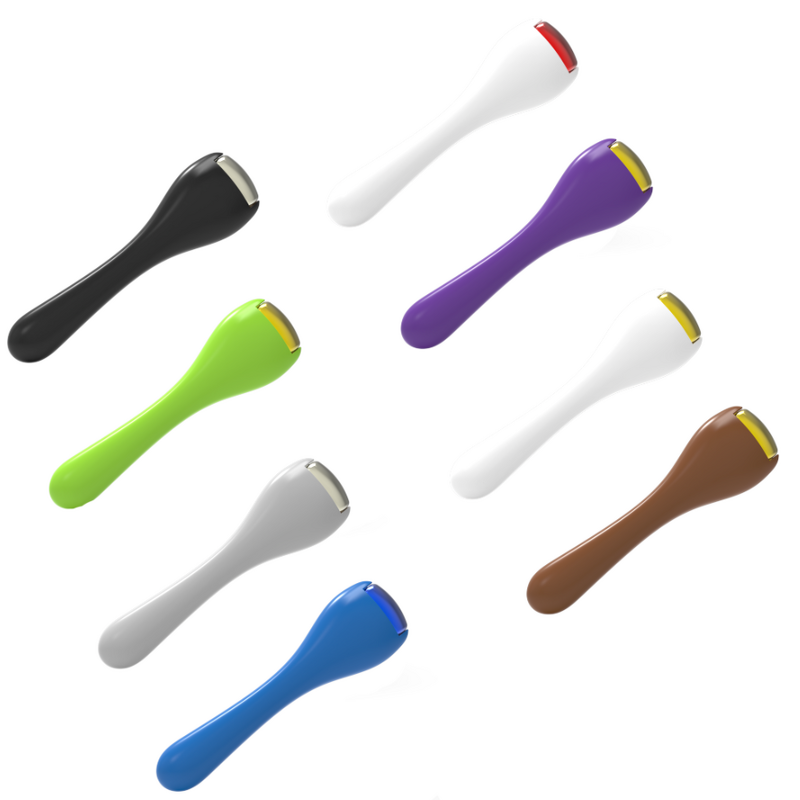 Face Massager Manufacturer - Mini 24k Gold Plated Eyes Lips Yoga Roller for Fine Lines