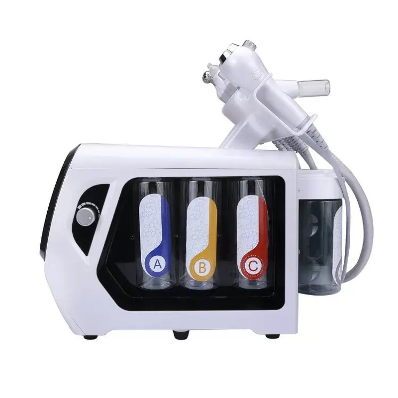 Beauty Equipment Manufacturer - 6 in 1 Desktop Aqua Dermabrasion Hydra Peeling Facial Bubble