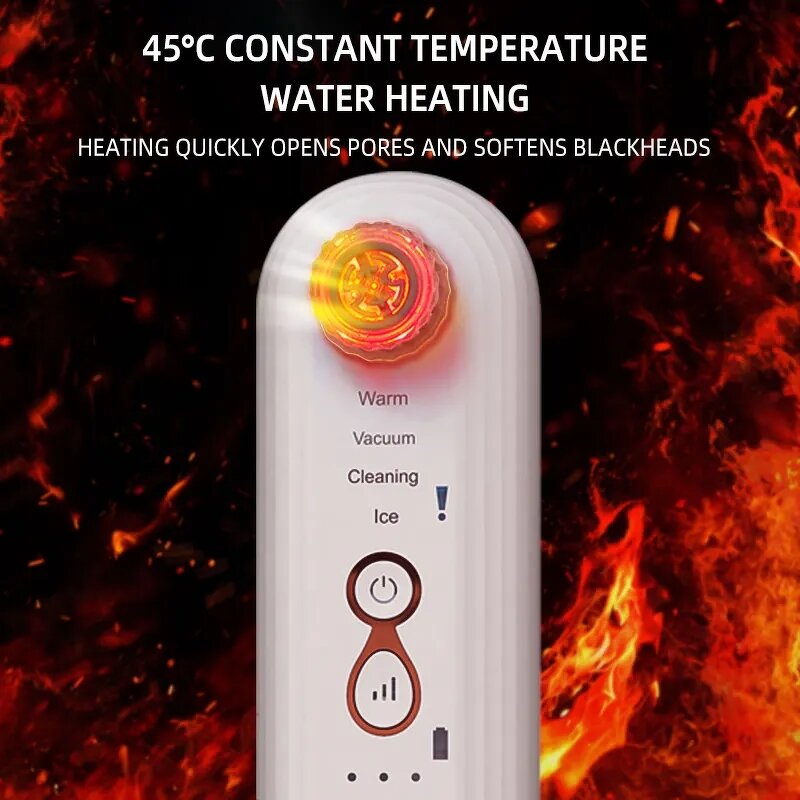 Aqua Peeling Machine Manufacturer - Q8 Hydradermabrasion Hot Cold LED Light for Blackhead Removal