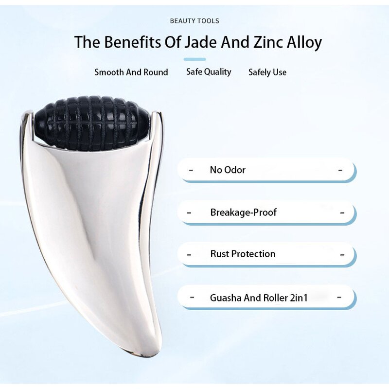 Face Roller Manufacturer - Professional Stainless Steel Zinc Alloy Quartz & Gua Sha