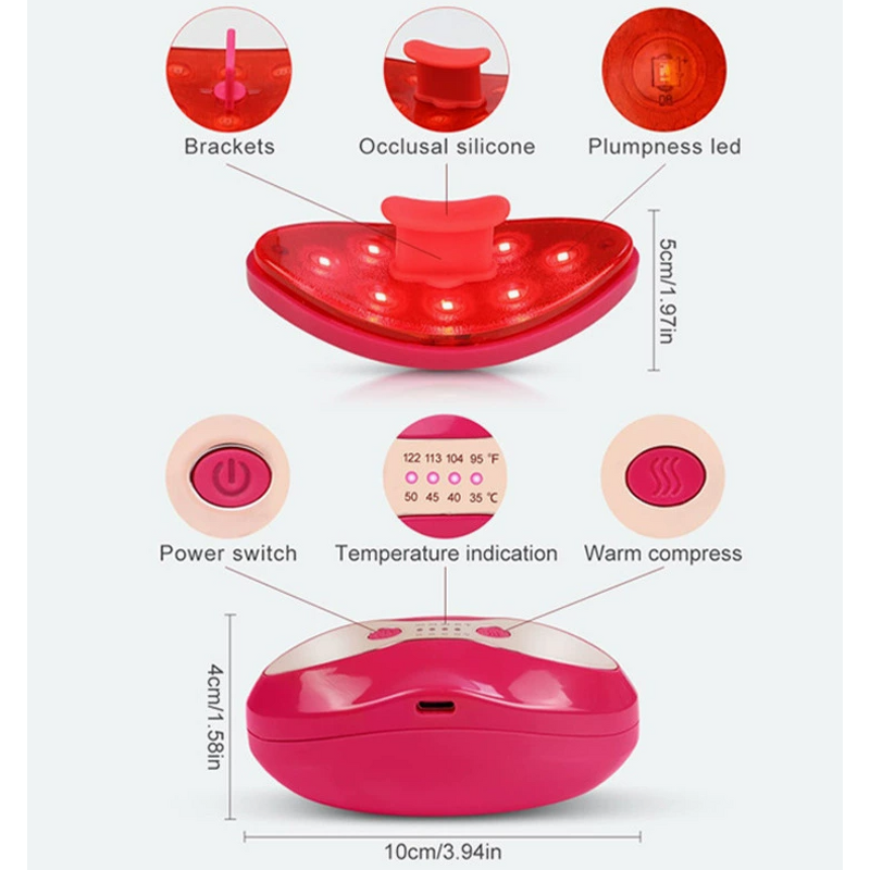 Lip Protector Manufacturer - Portable LED Heating Infrared Light Collagen Lip Plumper