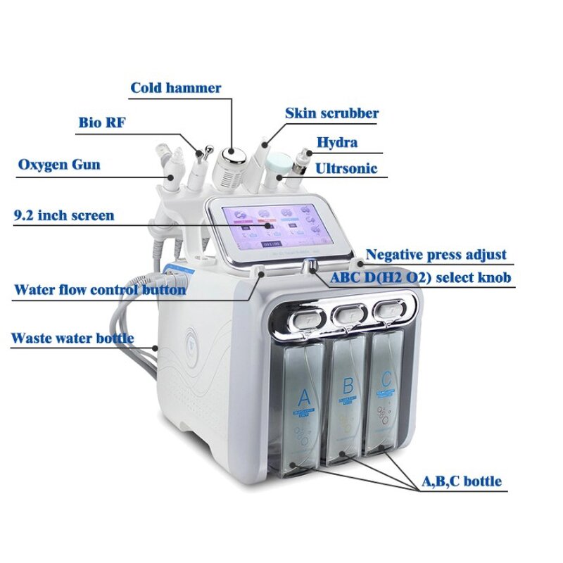 Beauty Machine Manufacturer - Multifunctional 6-in-1 Desktop Vacuum Pore Cleaner Aqua Peel