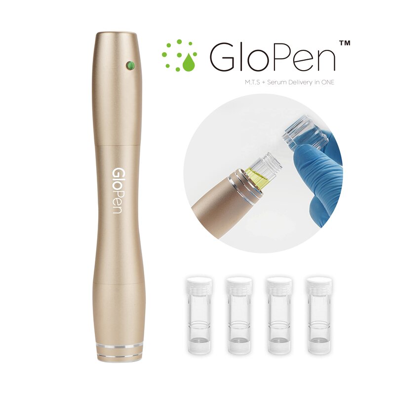 Microneedling Pen Manufacturer - The Newest GloPen Silicon Nano Serum Delivery Hydation
