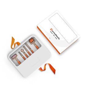 Jade Roller Kit Manufacturer - H60 Natural Rose Quartz with Blackhead Extractor Home Beauty Tool