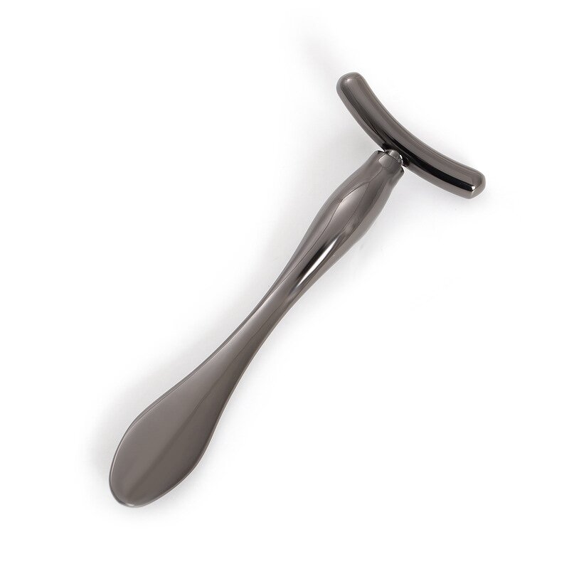 Facial Massage Tool Manufacturer - Custom Logo Gold Metal Eye Cream Cosmetic Spatula