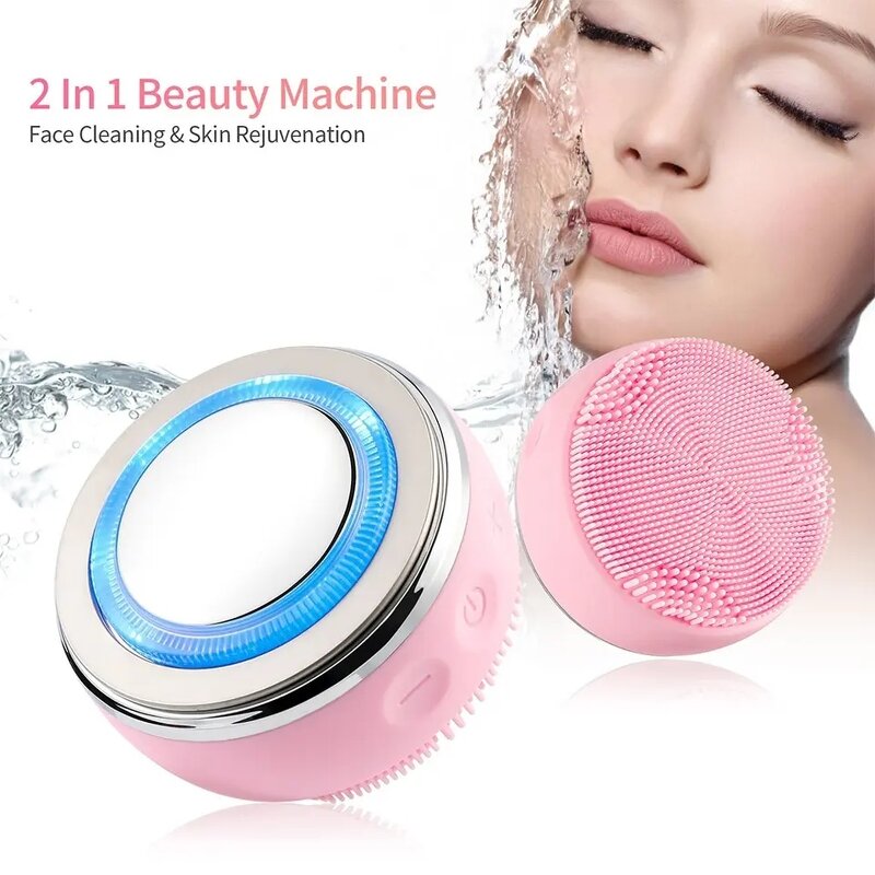 Skin Scrubber Manufacturer - EMS Light Therapy Ultrasonic for Whitening and Wrinkle Remover