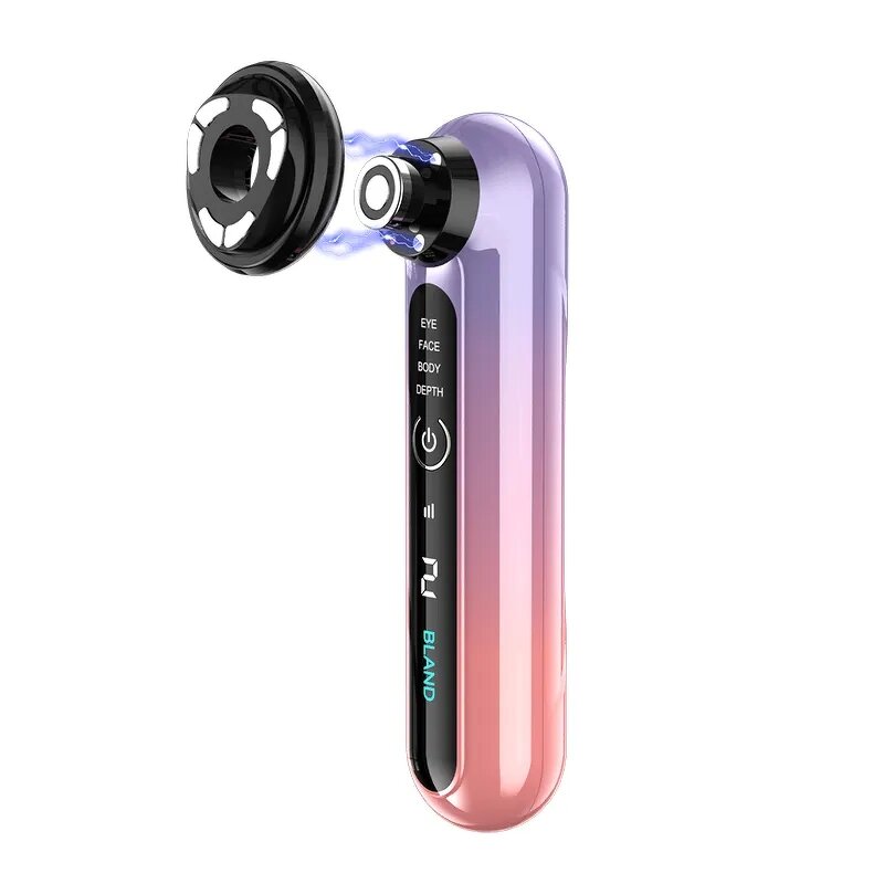 Beauty Equipment Manufacturer - LED Facial Device Vibrating Ultrasonic 4in1 RF