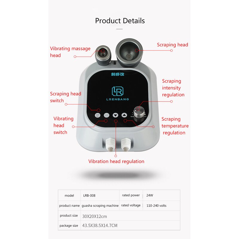 Body Slimming Instrument Manufacturer - Pain-Free Negative Pressure Heating Electric Cupping Scraping