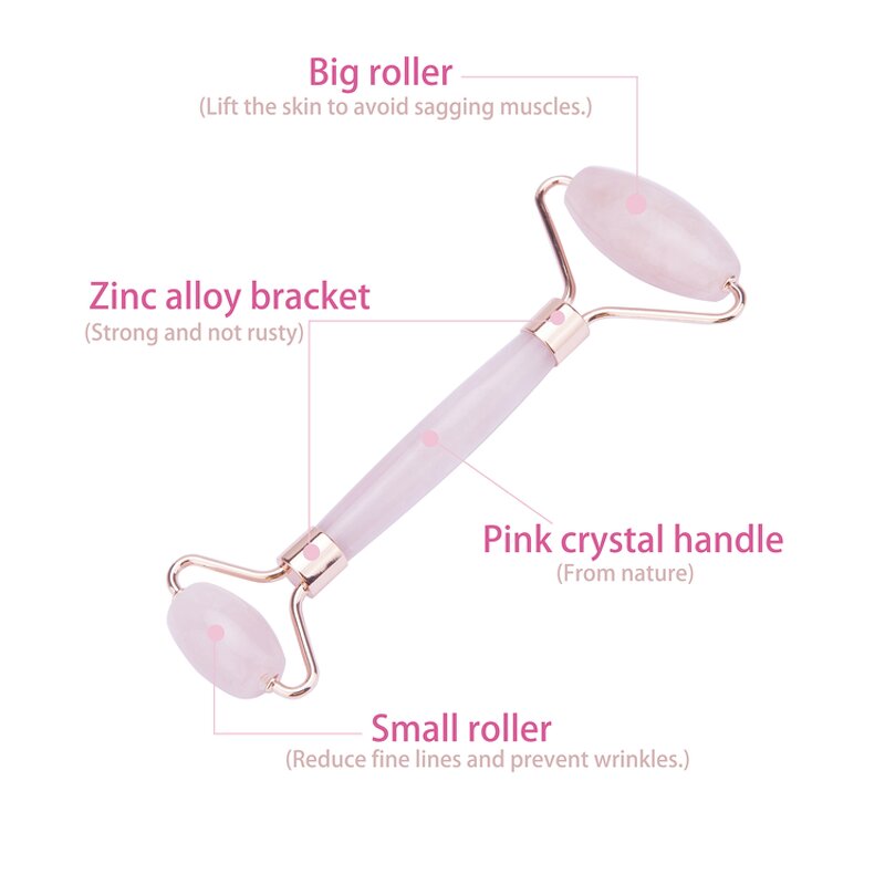 Jade Roller Manufacturer - 2021 New Arrivals Anti-aging Face Lifting Skin Care Handheld