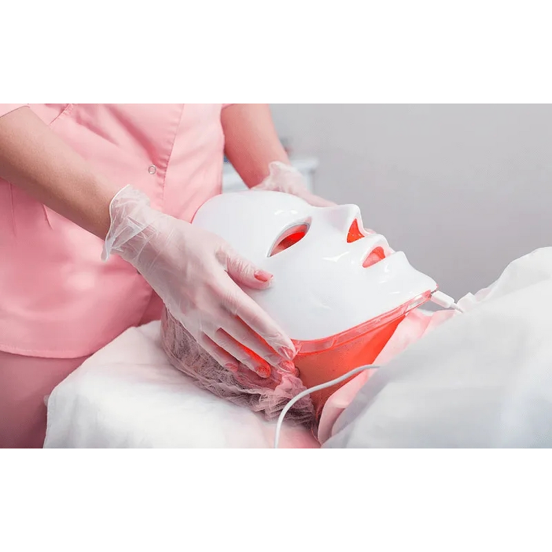 LED Face Mask Manufacturer - 7 Colorful Photon Therapy Anti Aging for Facial Neck Beauty Care