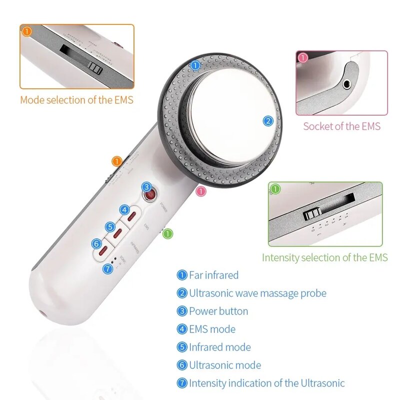 Body Slimming Device Manufacturer - Import Nutrition LED EMS Vibration for Cellulite Removal Skin Tightening
