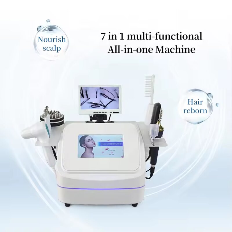 Scalp Care Machine Manufacturer - 7 in 1 Anti-Hair Loss with Hair Follicle Detection