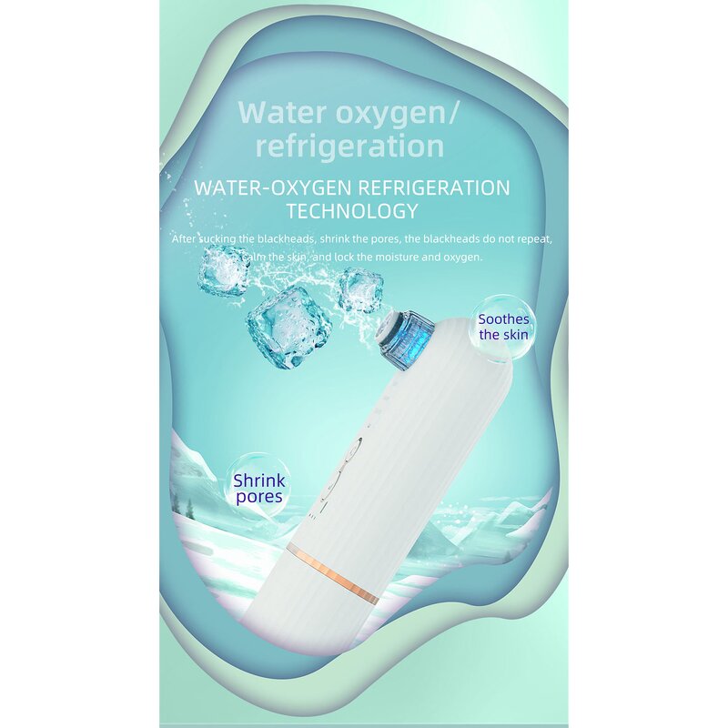 Facial Skin Care Device Manufacturer - Portable Electric Hot Cold Blackhead Remover with Water Pore Cleaner