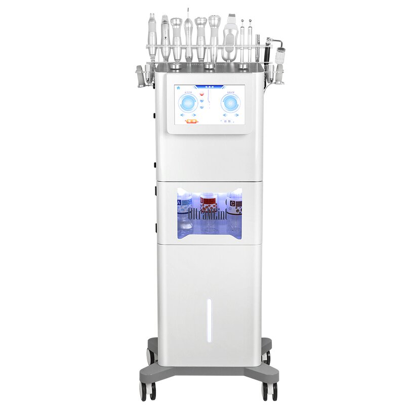 10-in-1 Hydra Facial Machine - Oxygen Deep Clean Blackhead Removal Tool