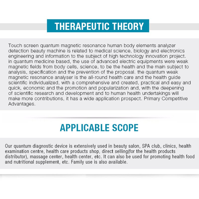 Quantum Health Analyzer - 2025 Portable Body Health Test Machine Device