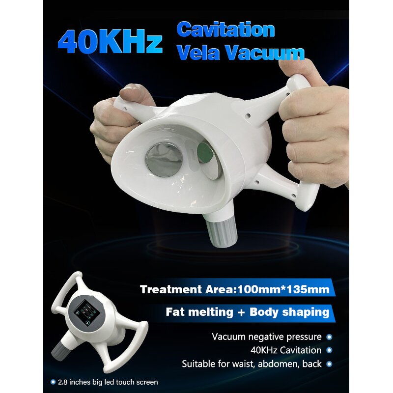 Vertical Vela Slim Machine - 40K Cavit RF Fat Removal Face Lifting Device