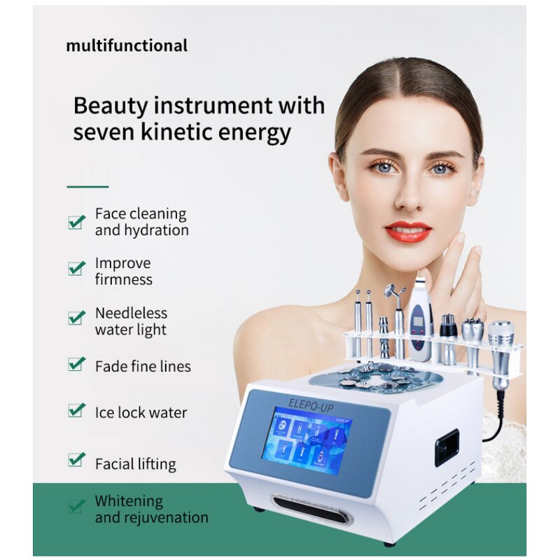 Electroporation Machine - Portable RF Microcurrent Cryotherapy Facial Tool
