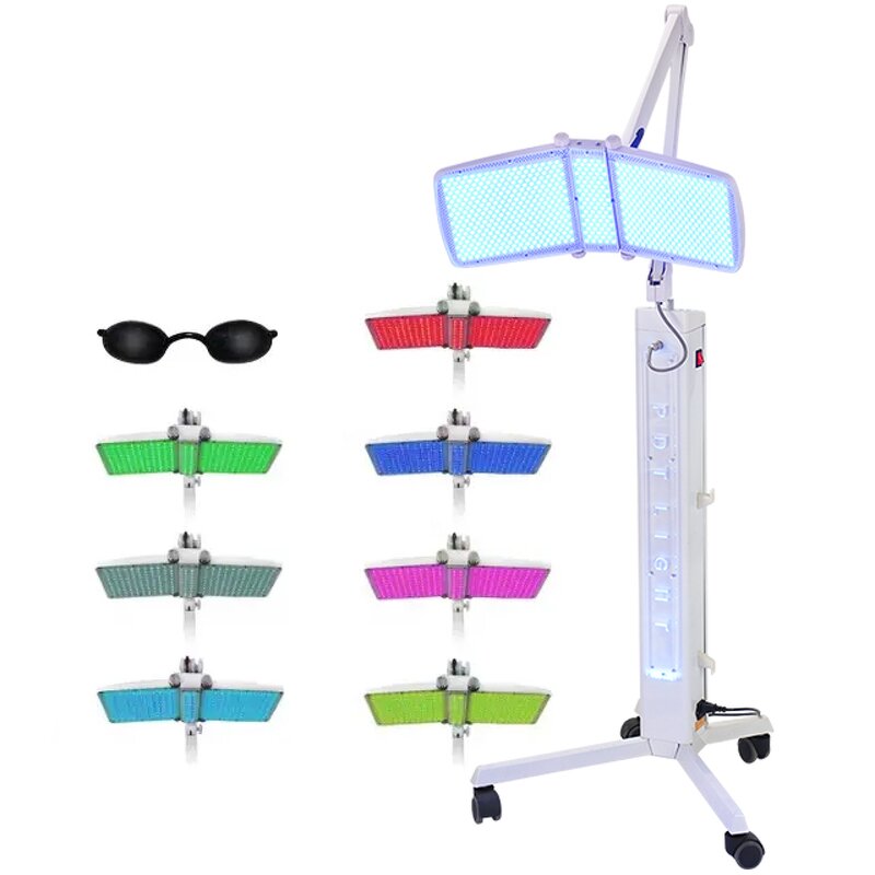 PDT LED Machine - Professional Red Light Therapy 7 Wavelength Beauty Tool