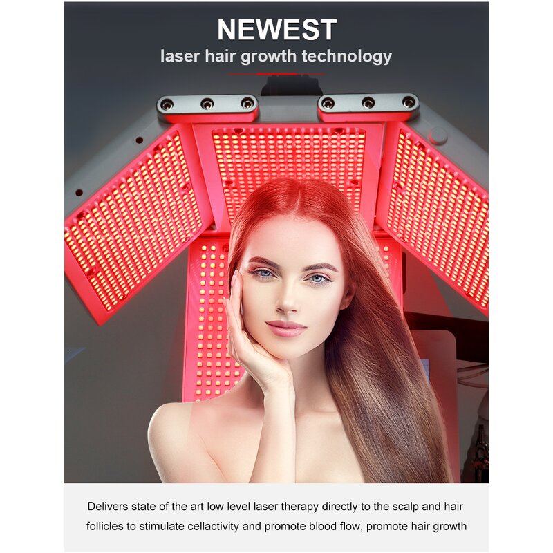 8-in-1 Scalp Treatment Machine - High Frequency Vibration Hair Analysis Tool