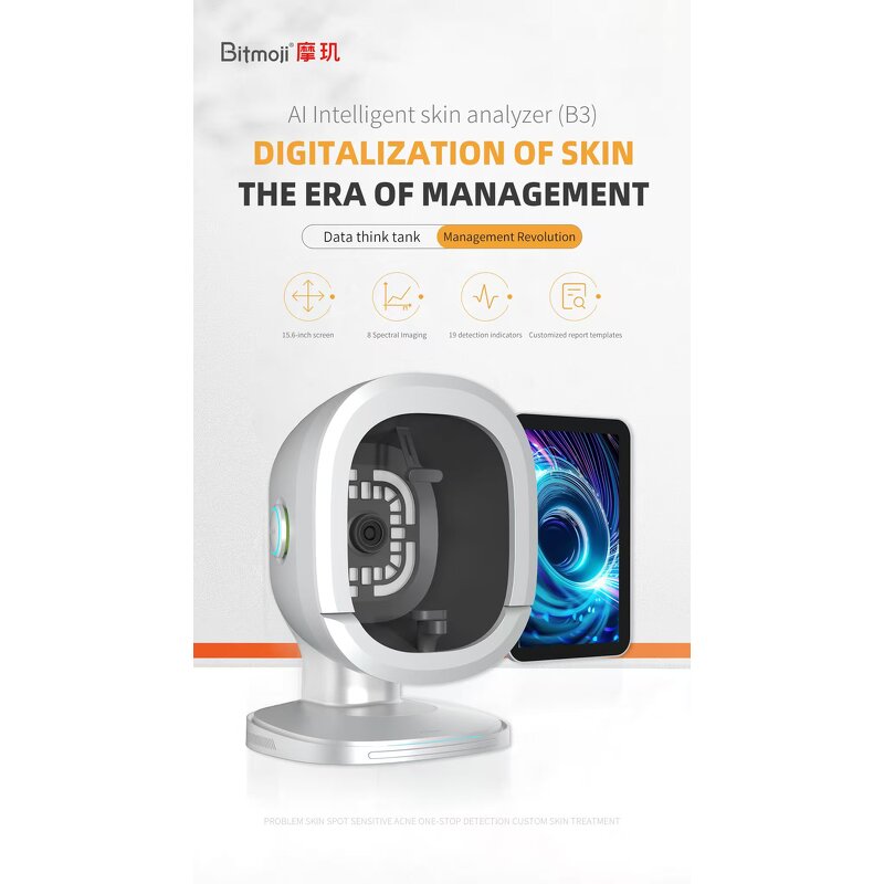 Home Skin Analyzer - Facial Scanner Color Recognition EU US IT JP ZA Plug