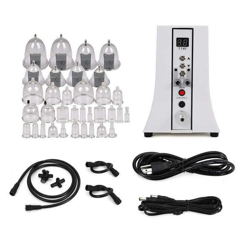 Vacuum Body Massager - Breast Enhance Butt Lifting Tightening Big Cups Tool